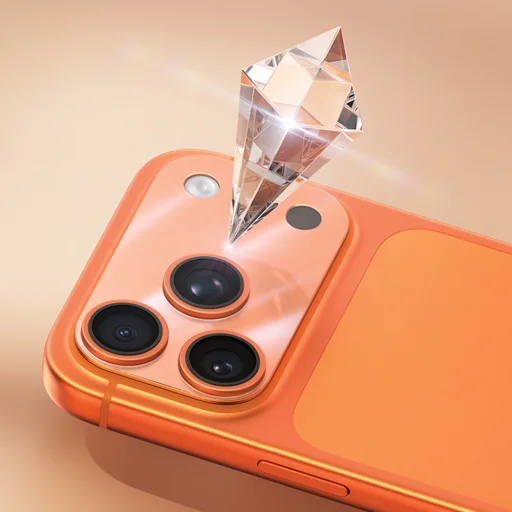 iPhone 18 Pro priehľadný Benks integrovaný matný chránič kamerového modulu - 6