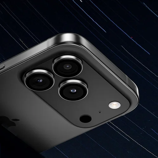 iPhone 18 Pro/Pro Max čierna Benks DR zafírová ochrana objektívu fotoaparátu - 5