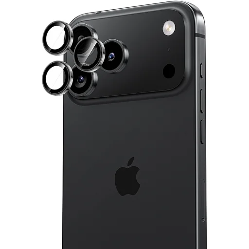 iPhone 18 Pro/Pro Max čierna Benks DR zafírová ochrana objektívu fotoaparátu - 1
