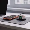 Tech-Protect A55 2 v 1 magnetická MagSafe bezdrôtová nabíjačka 25 W, čierna thumbnail