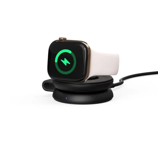 Tech-Protect A55 2 v 1 magnetická MagSafe bezdrôtová nabíjačka 25 W, čierna - 5