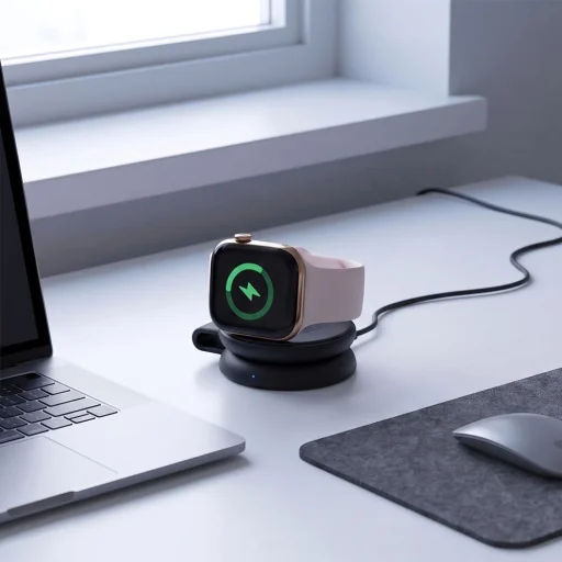 Tech-Protect A55 2 v 1 magnetická MagSafe bezdrôtová nabíjačka 25 W, čierna - 10