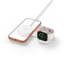 Tech-Protect A55 2 v 1 MagSafe Qi2.2 bezdrôtová nabíjačka 25 W, biela thumbnail