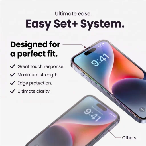 Samsung Galaxy A27 5G priehľadné Tech-Protect Easy Set+ tvrdené sklo, 3 kusy - 10