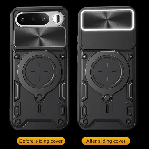  Realme 16 5G fekete Techsuit CamGuard Pro tok - 5