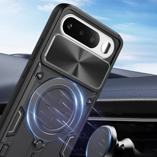  Realme 16 5G fekete Techsuit CamGuard Pro tok - 3