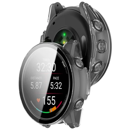 Priehľadné puzdro a ochrana displeja Techsuit Defense360 Pro pre Garmin Forerunner 70 / Forerunner 170 - 2