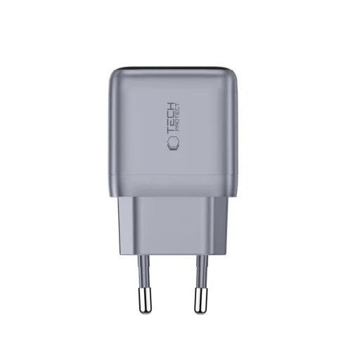 Tech-Protect PowerVision NC45W-GaN 45W USB-C sieťová nabíjačka, tmavosivá - 3