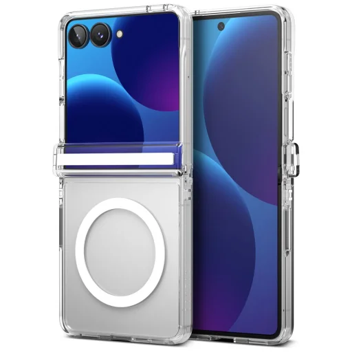 Samsung Galaxy Z Flip 8 priehľadné puzdro Ringke Fusion Flap Magnetic MagSafe - 3