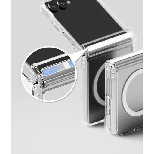 Samsung Galaxy Z Flip 8 priehľadné puzdro Ringke Fusion Flap Magnetic MagSafe - 7