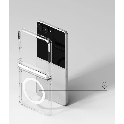 Samsung Galaxy Z Flip 8 priehľadné puzdro Ringke Fusion Flap Magnetic MagSafe - 8