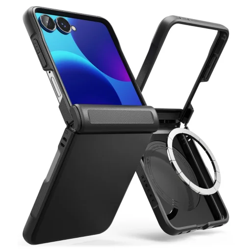 Samsung Galaxy Z Flip 8 čierne puzdro Ringke Onyx Flap MagSafe - 3