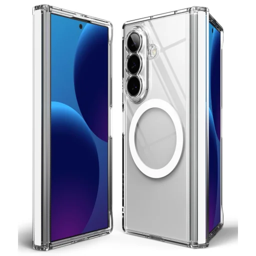 Priehľadné puzdro Ringke Fusion Flap Magnetic MagSafe pre Samsung Galaxy Z Fold 8 Ultra - 3