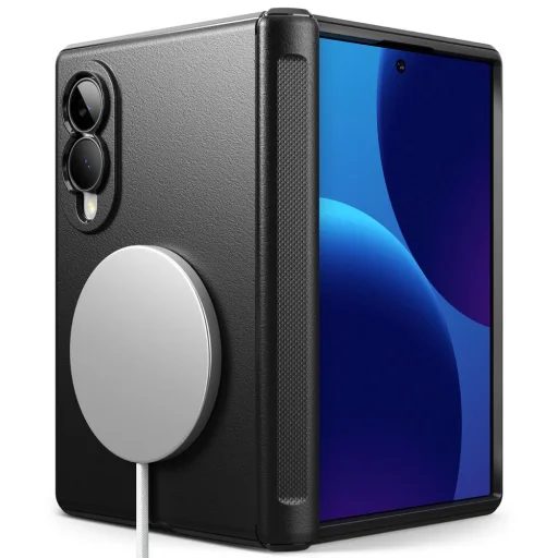 Samsung Galaxy Z Fold 8 čierne Ringke Onyx Flap MagSafe magnetické puzdro - 2