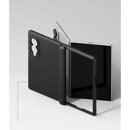 Samsung Galaxy Z Fold 8 čierne Ringke Onyx Flap MagSafe magnetické puzdro - 5