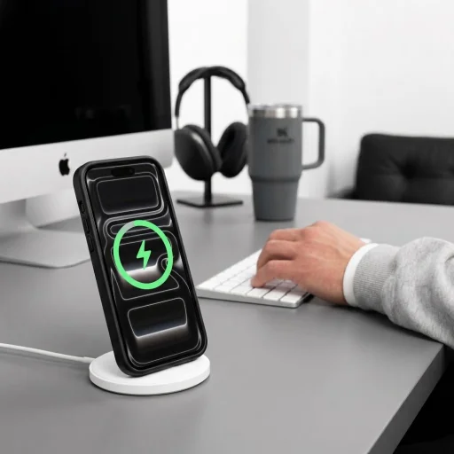iPhone 17 Pro / 18 Pro čierne/priehľadné puzdro Tech-Protect Magmat MagSafe CC - 9