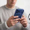 iPhone 17 Pro / 18 Pro tmavomodré/priehľadné Tech-Protect Magmat MagSafe puzdro s ovládaním kamery thumbnail