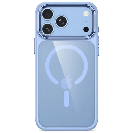 iPhone 17 Pro / 18 Pro svetlomodré-priesvitné puzdro Tech-Protect Magmat MagSafe CC - 3