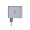 Tech-Protect PowerVision NC100W-GaN 3-portová 100W sieťová nabíjačka, tmavosivá (2×USB-C, 1×USB-A) thumbnail