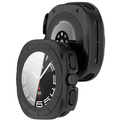 Samsung Galaxy Watch Ultra 2 2026 (47 mm) matná čierna a priehľadná sada 2 ks ochranných puzdier Tech-Protect Defense - 8