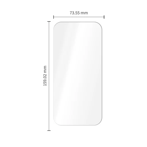 iPhone 18 Pro Max Priehľadné Tech-Protect Easy Set+ 3 ks tvrdené sklo na displej - 2