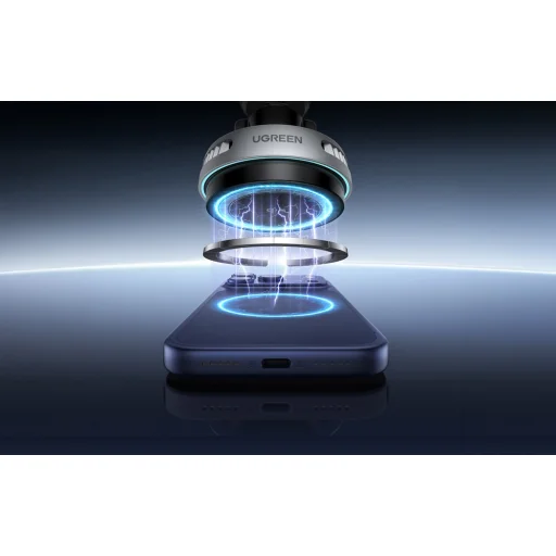 UGREEN W778 Qi2 magnetická bezdrôtová nabíjačka do auta 25 W - 5