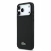  iPhone 18 Pro Max fekete Lacoste PVC Iconic Petit Pique fém logós MagSafe tok thumbnail