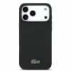  iPhone 18 Pro Max fekete Lacoste PVC Iconic Petit Pique fém logós MagSafe tok thumbnail