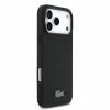  iPhone 18 Pro Max fekete Lacoste PVC Iconic Petit Pique fém logós MagSafe tok thumbnail
