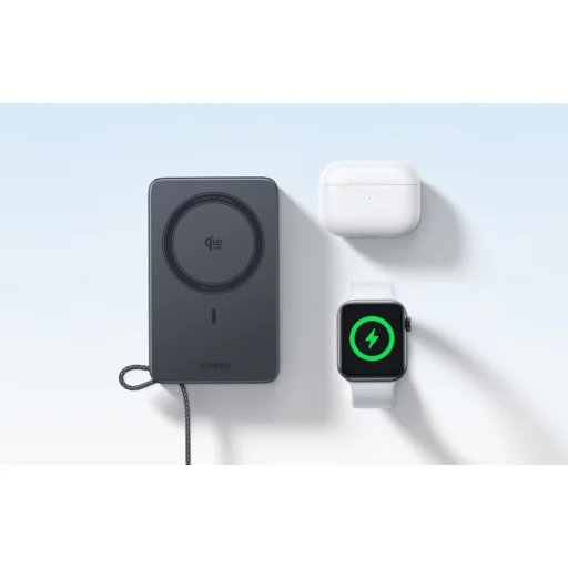 UGREEN PB773 magnetická externá batéria 10000 mAh 30 W sivá - 9