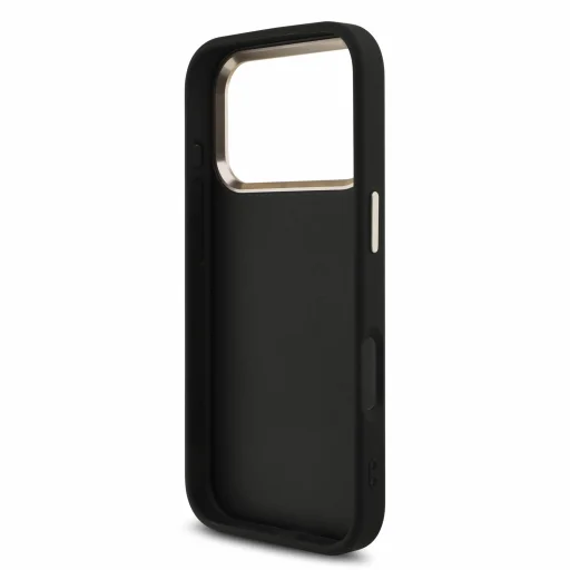 iPhone 18 Pro čierne puzdro Guess PU 4G Metal Logo s remienkom - 7