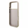 iPhone 18 Pro ružový Guess PU 4G Metal Logo Strap kryt thumbnail