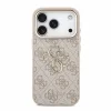 iPhone 18 Pro ružový Guess PU 4G Metal Logo Strap kryt thumbnail