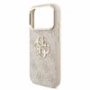 iPhone 18 Pro ružový Guess PU 4G Metal Logo Strap kryt thumbnail