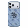 Modré puzdro Guess PU 4G Resin Metal Logo pre iPhone 18 Pro thumbnail