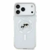 iPhone 18 Pro Max biely Karl Lagerfeld IML K&CH Heads MagSafe kryt s kovovým rámom thumbnail