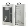 iPhone 18 Pro čierne Karl Lagerfeld Saffiano Crossbody Strap Karl and Choupette puzdro thumbnail