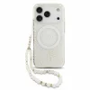 iPhone 18 Pro biele puzdro Guess IML Flowers Allover Strap MagSafe thumbnail