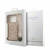 iPhone 18 Pro ružové puzdro Guess IML Flowers Allover Strap MagSafe thumbnail