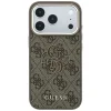 Hnedé puzdro Guess PU 4G Resin Metal Logo pre Apple iPhone 18 Pro Max thumbnail
