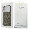 Hnedé puzdro Guess PU 4G Resin Metal Logo pre Apple iPhone 18 Pro Max thumbnail