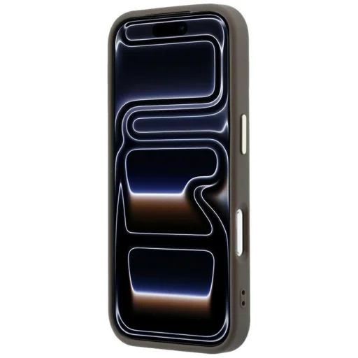 Hnedé puzdro Guess PU 4G Resin Metal Logo pre Apple iPhone 18 Pro Max - 5