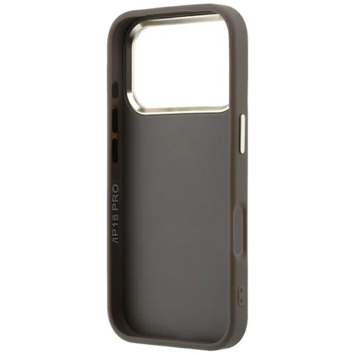 Hnedé puzdro Guess PU 4G Resin Metal Logo pre Apple iPhone 18 Pro Max - 7