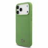  iPhone 18 Pro Max tárkonyzöld Lacoste Iconic Petit Pique PVC fém logós MagSafe tok thumbnail