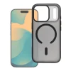  iPhone 17 Pro Max / 18 Pro Max fekete Flexline Mag Cover MagSafe-kompatibilis tok thumbnail