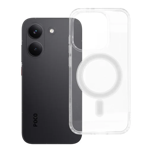  Poco X8 Pro 5G Átlátszó MagSafe kompatibilis tok - 6