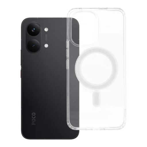  Poco X8 Pro Max 5G átlátszó MagSafe-kompatibilis tok (MID) - 6