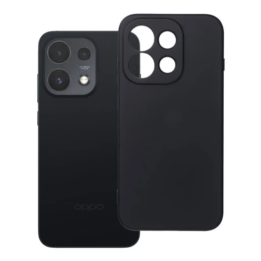 Čierne silikónové puzdro pre Oppo Reno 16 Pro 5G - 12