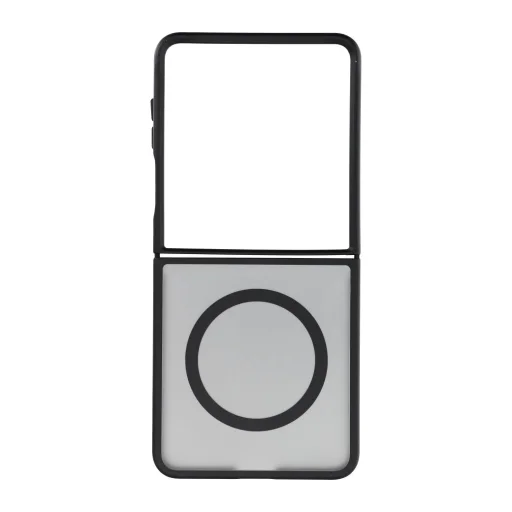 Samsung Z Flip 8 4sF-S akrylové, MagSafe kompatibilné čierne puzdro - 6