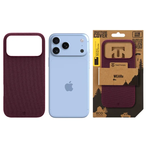  Apple iPhone 17 Pro Max/18 Pro Max burgundi Tactical MagForce WEARe tok - 6